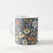 William Morris style floral acanthus pattern Kaffeetasse (Vorderseite Links)