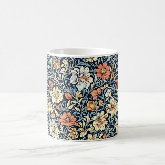 William Morris style floral acanthus pattern Kaffeetasse (Mittel)