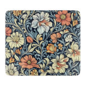 William Morris style floral acanthus pattern Schneidebrett (Vorderseite)