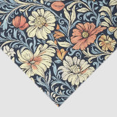 William Morris style floral acanthus pattern Seidenpapier (Ausschnitt)