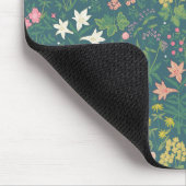 William Morris Style Spring Garden Blumenmuster Mousepad (Ecke)