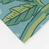 William Morris Style Strawberry Diief Floral Fleecedecke (Ecke)