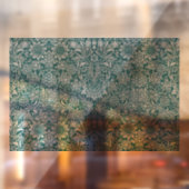 William Morris "Sunflower" 2 Fensteraufkleber (Blatt 2)