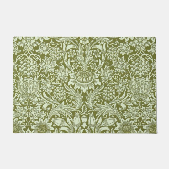 William Morris "Sunflower" 2 Fußmatte (Vorderseite)