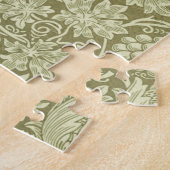 William Morris Sunflower Green Blume Puzzle (Seite)
