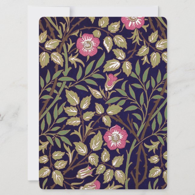 William Morris Sweet Briar Floral Art Nouveau (Vorderseite)