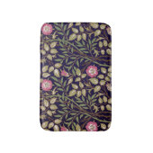 William Morris Sweet Briar Floral Art Nouveau Badematte (Vorderseite Vertikal)