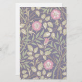 William Morris Sweet Briar Floral Art Nouveau Briefpapier (Vorne/Hinten)