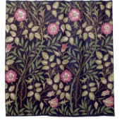 William Morris Sweet Briar Floral Art Nouveau Duschvorhang (Vorderseite)