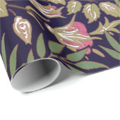William Morris Sweet Briar Floral Art Nouveau Geschenkpapier (Rolleneckpunkt)