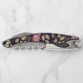 William Morris Sweet Briar Floral Art Nouveau Kellnermesser (Rückseite)