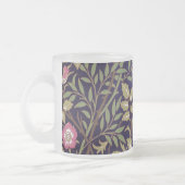 William Morris Sweet Briar Floral Art Nouveau Mattglastasse (Links)