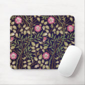 William Morris Sweet Briar Floral Art Nouveau Mousepad (Mit Mouse)