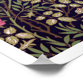 William Morris Sweet Briar Floral Art Nouveau Poster (Ecke)