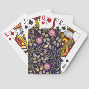 William Morris Sweet Briar Floral Art Nouveau Spielkarten