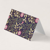 William Morris Sweet Briar Floral Art Nouveau Visitenkarten (Vorderseite)