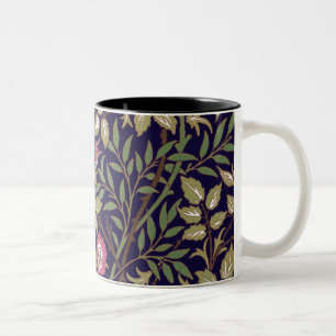 William Morris Sweet Briar Floral Art Nouveau Zweifarbige Tasse