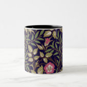 William Morris Sweet Briar Floral Art Nouveau Zweifarbige Tasse (Mittel)