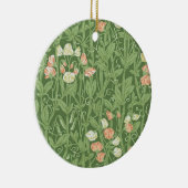 William Morris Sweet Pea Floral Design Keramik Ornament (Rechts)