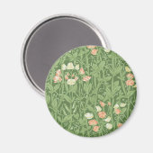 William Morris Sweet Pea Floral Design Magnet (Vorderseite/Rückseite)