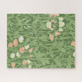 William Morris Sweet Pea Floral Design Puzzle (Horizontal)
