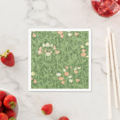 William Morris Sweet Pea Floral Design Serviette (Beispiel)