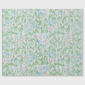 William Morris Sweet Pea Floral Pattern Classic Geschenkpapier (Flach)