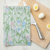 William Morris Sweet Pea Floral Pattern Classic Geschirrtuch (Viertel Falte)
