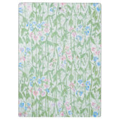 William Morris Sweet Pea Floral Pattern Classic Klemmbrett (Rückseite)