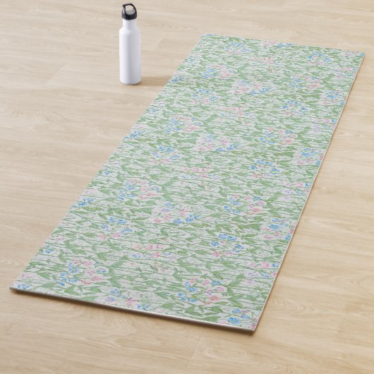 William Morris Sweet Pea Floral Pattern Classic Yogamatte (Beispiel)