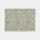 William Morris Sweetbriar Blumenmuseum Fleecedecke (Vorderseite (Horizontal))