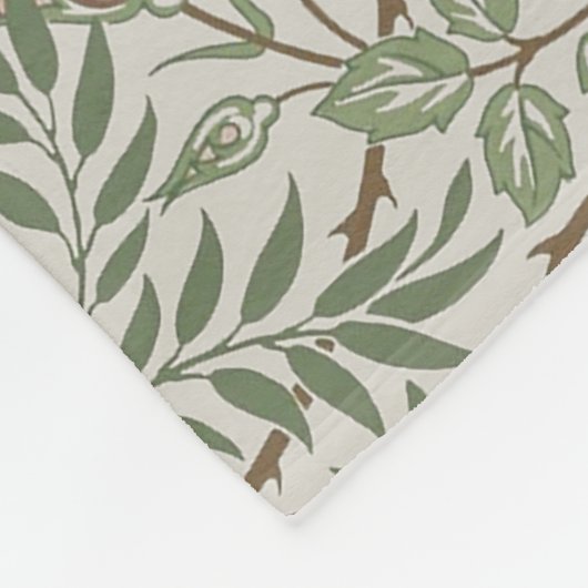 William Morris Sweetbriar Blumenmuseum Fleecedecke (Ecke)