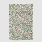 William Morris Sweetbriar Blumenmuseum Golfhandtuch (Vorderseite)