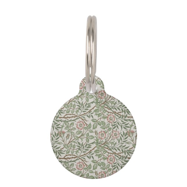 William Morris Sweetbriar Blumenmuseum Haustiermarke (Vorderseite)