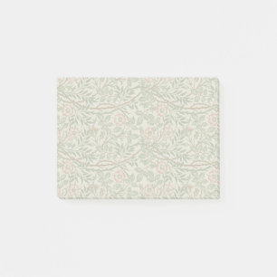 William Morris Sweetbriar Floral Jugendstil Post-it Klebezettel