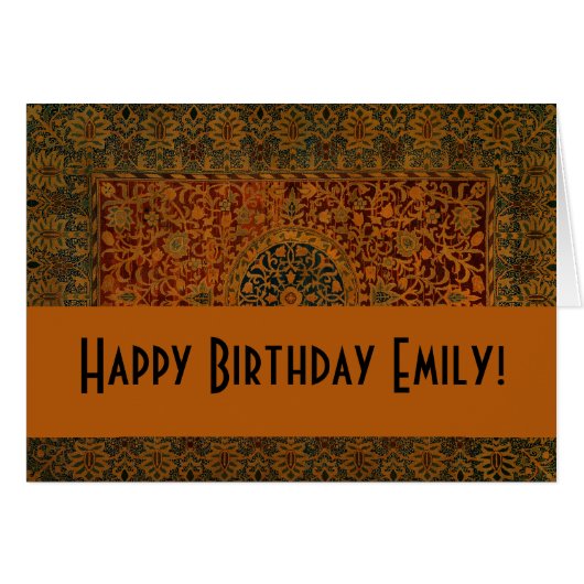 William Morris Tapestry Carpet Rug (Vorderseite (Horizontal))