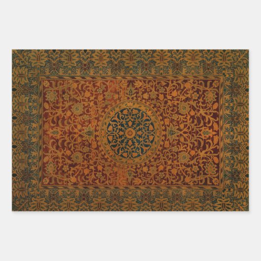 William Morris Tapestry Carpet Rug Geschenkpapier Set (Vorderseite)