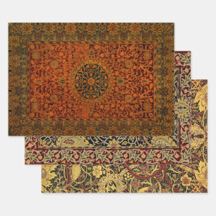 William Morris Tapestry Carpet Rug Geschenkpapier Set