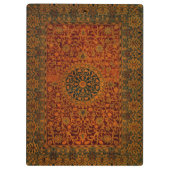 William Morris Tapestry Carpet Rug Klemmbrett (Rückseite)