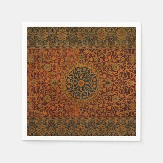 William Morris Tapestry Carpet Rug Serviette (Vorderseite)