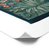William Morris Tapestry Vintage Poster (Ecke)