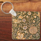 William-Morris-Tapete Schlüsselanhänger (Vorderseite)