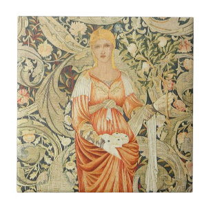 William Morris Tapetendesign auf Fliesen