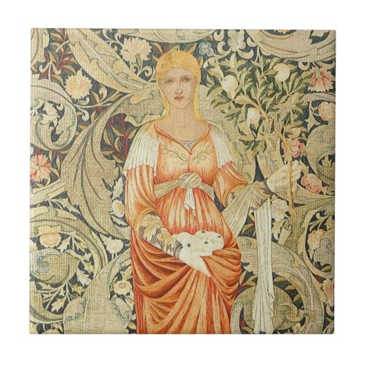 William Morris Tapetendesign auf Fliesen (Vorderseite)