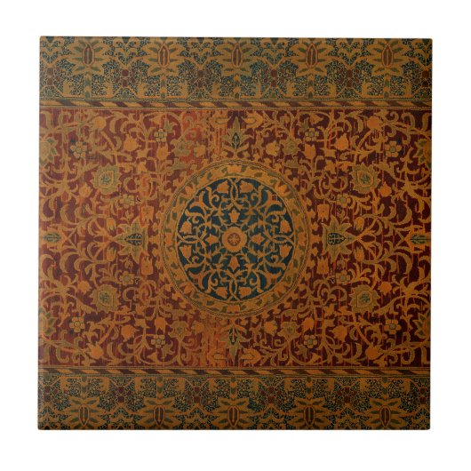 William Morris Teppich Teppichboden Fliese (Vorderseite)