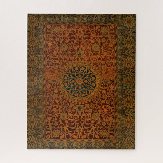 William Morris Teppich-Teppichboden-Teppich Puzzle (Vertikal)