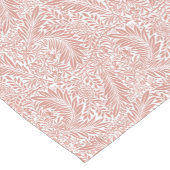 William Morris Terracotta Larkspur Pattern Kurzer Tischläufer (Ecke)