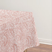 William Morris Terracotta Larkspur Pattern Tischdecke (Beispiel)