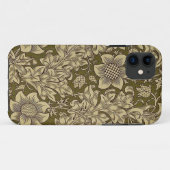 William Morris Textile Muster Iphone Case (Rückseite (Horizontal))