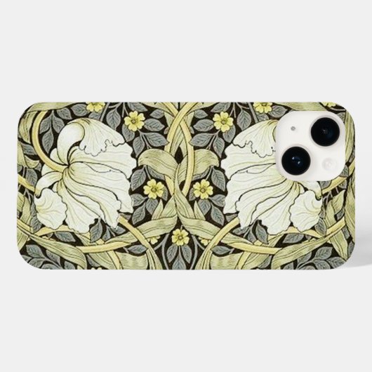 William Morris Textile Pattern Pimpernel Case-Mate iPhone Hülle (Rückseite (Horizontal))